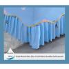 Bed Skirt with Ruffles, Foldable Fitted Sheet, for Queen Beds, 150 x 200 cm / 180 x 200 cm, 120 x 200 cm, Color K view 4