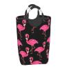 Pink Flamingo 50L Collapsible Laundry Hamper view 2