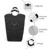 Gothic Skull Laundry Hamper, 50 L, Collapsible Square Bag view 4