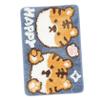 Decorative Non-Slip Polyester Tiger Floor Mat for Entryways view 1