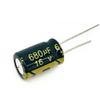 Aluminum Electrolytic Capacitor, 10 V 680 µF, 20-Pack view 3