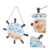 Mediterranean Oar Ornament, Hanging Wall Decoration view 4