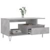 ZEYUAN Concrete Gray Coffee Table 90 x 49 x 45 cm view 4