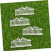 Supvox Mr1404 Small Decorative Fence, Plastic, Realistic, White view 2