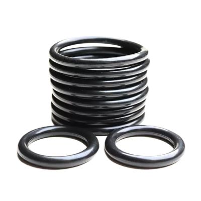Nitrile Rubber O-Rings, 60.83 mm OD, 50.17 mm ID, 5.33 mm Width, Black, 10-Pack