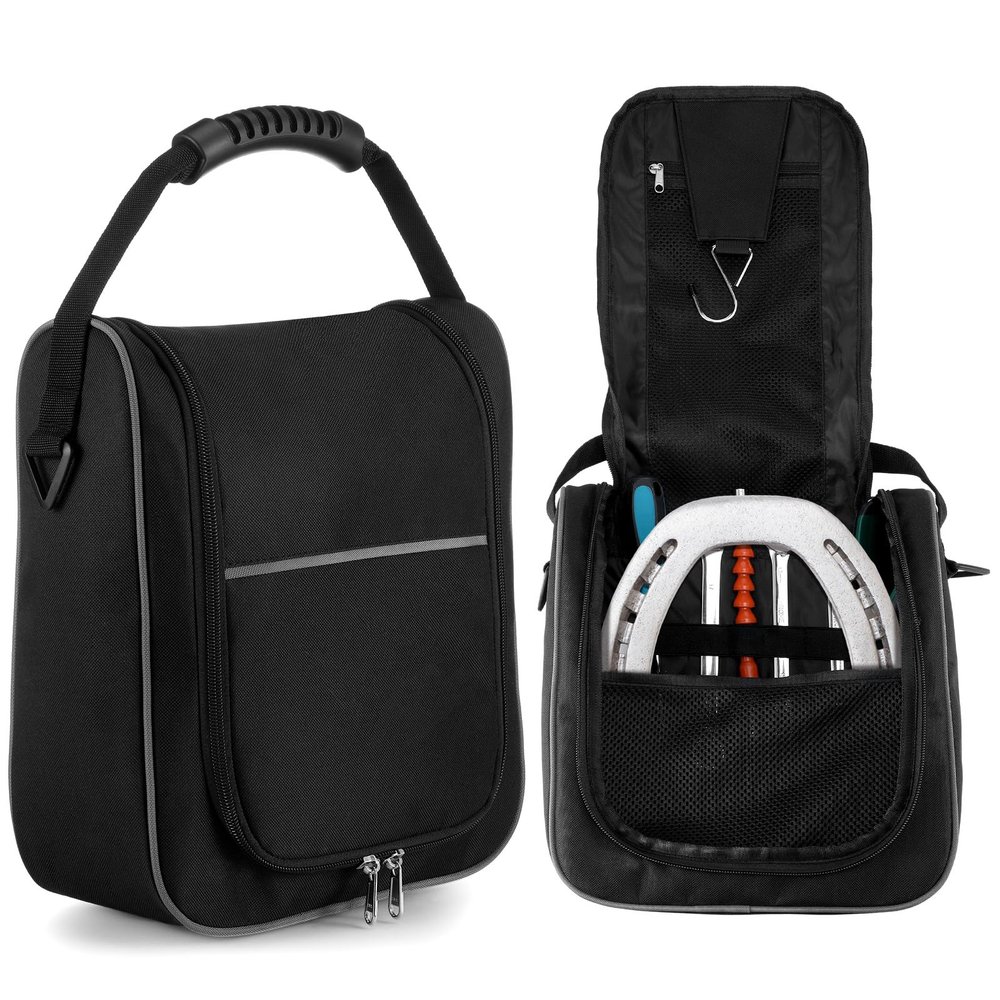 Abbylike Compact Horseshoe Carrying Bag, 27.9 x 26.7 x 10.2 cm