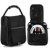 Abbylike Compact Horseshoe Carrying Bag, 27.9 x 26.7 x 10.2 cm view 1
