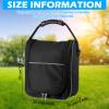 Abbylike Compact Horseshoe Carrying Bag, 27.9 x 26.7 x 10.2 cm view 2
