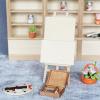 1/12 Miniature Dollhouse Art Set with Easel view 4