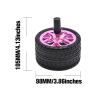 1-Piece Spinning Smokeless Ashtray, Purple view 2