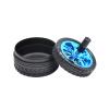 1-Piece Spinning Smokeless Ashtray, Purple view 3