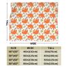 TORR Squirrel and Mushroom Blanket, Fleece Throw, Soft Flannel Blanket, 203 x 152 cm view 3