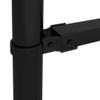 ZEYUAN Steel Garden Fence with Spear Tops, Black, (0.75–1) x 1.7 m view 3