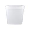 FixedByU 20-Pack 9L Transparent Square Buckets with Lids view 4