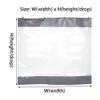 Rygcrud Waterproof Vinyl Patio Curtain with Grommets, Gray Sides, 2.8 x 2.2 m view 3