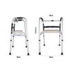 Elderly Standing Rehabilitation Trainer, Height-Adjustable Walking Aid, Exercise and Recovery Walker (Style 2) view 2