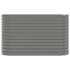 FENLAX Powder-Coated Steel Raised Garden Bed, Gray, 114 x 40 x 68 cm view 3