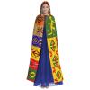 StOlmx Full-Length Hooded Cape with African National Pattern view 2