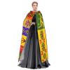 StOlmx Full-Length Hooded Cape with African National Pattern view 3