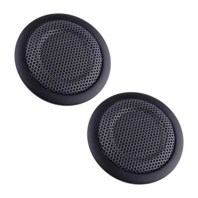 InkRaz 51427281459 Rear Door Tweeter Speaker Covers, 2-Piece Set, 1/2/3/4 Series F20-F87, 2014-2018