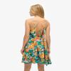 Superdry Women's Beach Mini Dress with Spaghetti Straps, Bali Blue Anemone, 44 view 3