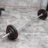 HSHTTKL Bumper Weight Plate with 2-Inch Center Hole and Three Grip Openings view 4