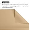 QUARKZMAN 20 Sheets Floral Wrapping Paper, 58 x 58 cm Waterproof Bouquet Paper, Dark Brown view 4