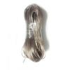 Fixed LED Lamp Socket Cable, 22/24/26/30 AWG, 2-Conductor Clear Flat Parallel Copper Wire view 1