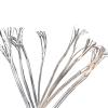 Fixed LED Lamp Socket Cable, 22/24/26/30 AWG, 2-Conductor Clear Flat Parallel Copper Wire view 2