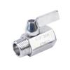 Aqxybgt 304 Stainless Steel 2-Way Ball Valve, Female Thread, 1/8–1 in view 1