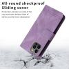 Beajew PU Leather Flip Wallet Case for Infinix Hot 20 4G, Purple view 2