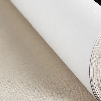 QSCTYG Four-Times-Primed Linen Artist Canvas Roll for Painting, 38 cm 34