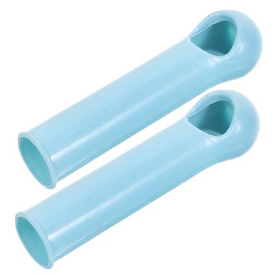LIFKOME 2-Piece Replacement Broom Handle Grips, Plastic Handles for Mops and Brooms