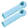 LIFKOME 2-Piece Replacement Broom Handle Grips, Plastic Handles for Mops and Brooms view 1