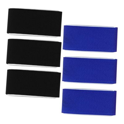 Kisangel 6-Piece Nylon Ski Straps with Self-Adhesive Fastening, Adjustable EVA Straps for Skis, Snowboards, and Sleds