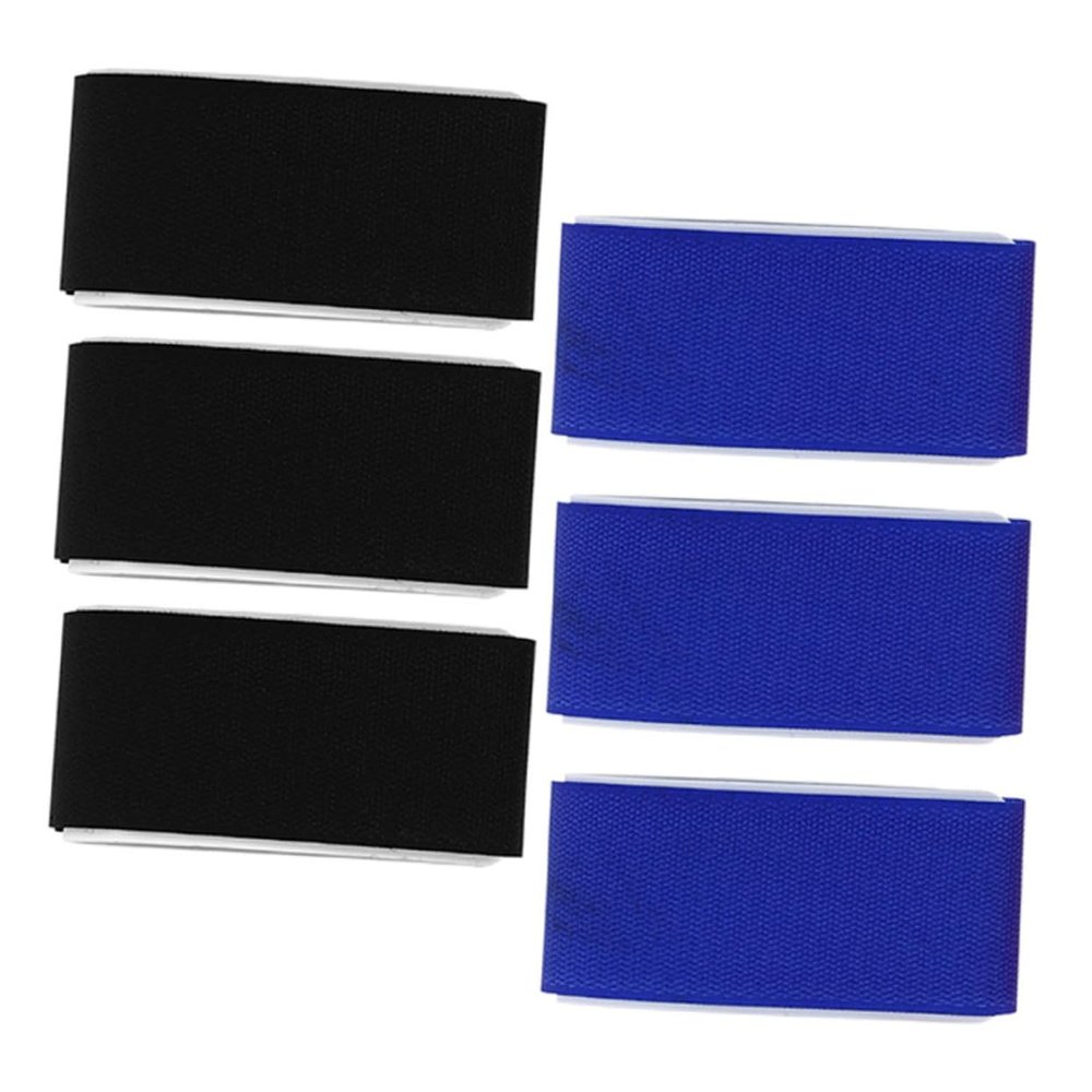 Kisangel 6-Piece Nylon Ski Straps with Self-Adhesive Fastening, Adjustable EVA Straps for Skis, Snowboards, and Sleds