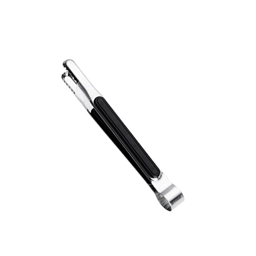 susio­deu 8-Inch Stainless Steel Grill Tongs, Black