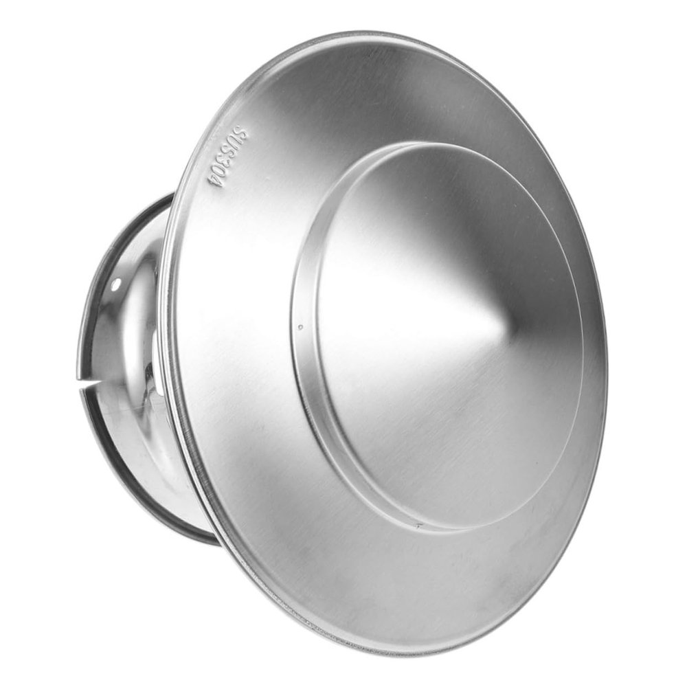 Stainless Steel Silver Chimney Cover for Fireplace and Ventilation