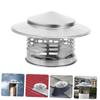 Stainless Steel Silver Chimney Cover for Fireplace and Ventilation view 2