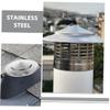Stainless Steel Silver Chimney Cover for Fireplace and Ventilation view 3