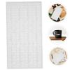NUOBESTY Self-Adhesive Vinyl Notice Stickers, 10 Sheets, White Letter Stickers for Mailboxes and Classrooms, No Adhesive Residue view 2
