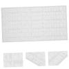 NUOBESTY Self-Adhesive Vinyl Notice Stickers, 10 Sheets, White Letter Stickers for Mailboxes and Classrooms, No Adhesive Residue view 4