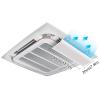 Adjustable Split Air Conditioner Wind Deflector, Anti-Condensation, 20 x 45 cm view 2