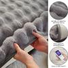 uyeoco Plush Sofa Cover for 3/2/4/1-Seater, L-Shape Chaise, Washable, Color #24, 70 x 150 cm/27 x 59 in view 4