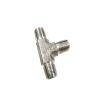 MeGLob Equal 3-Way T Pipe Fittings, 316 Stainless Steel, 1/8 in, 1/4 in, 3/8 in, 1/2 in, 3/4 in, and 1 in Male Threads (Size: MT03) view 2