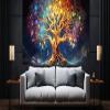Tree of Life Diamond Painting for Adults, XXL 100 x 50 cm, 5D DIY Wall Art, C540 view 1