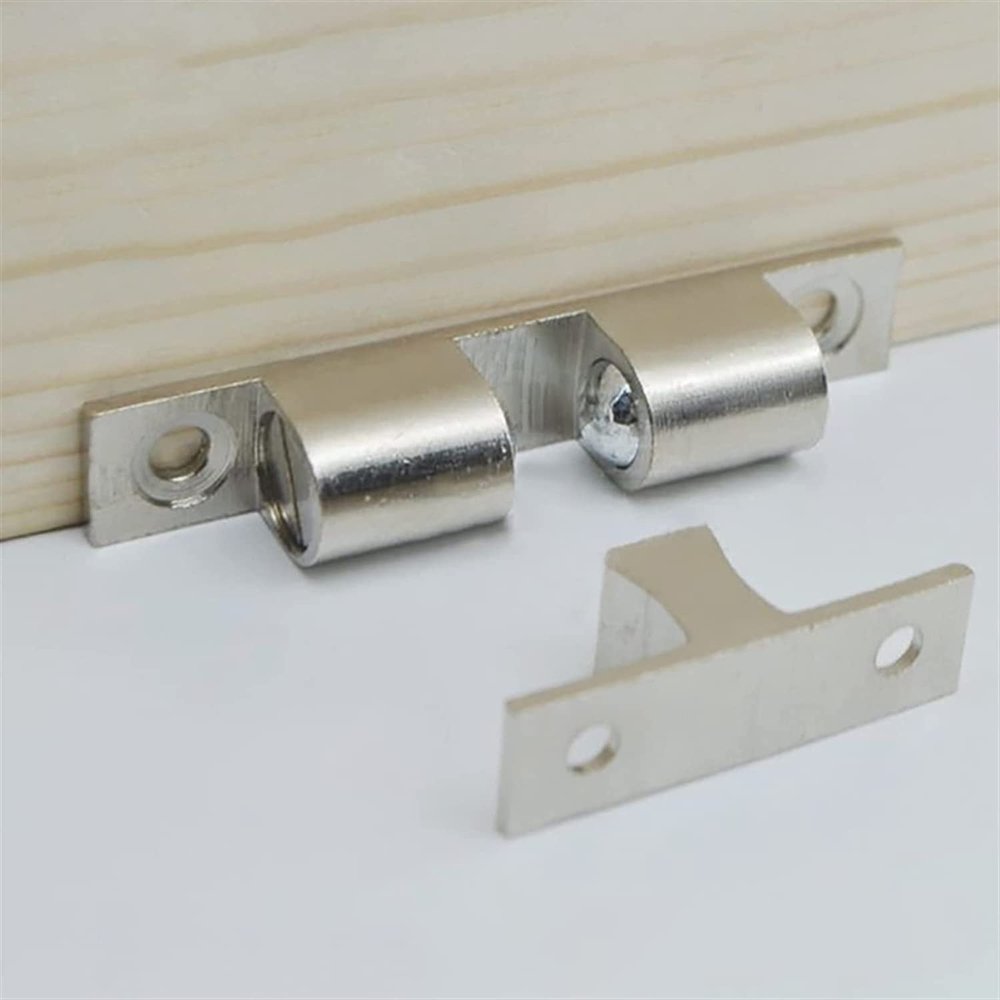 AMAZWI 60 mm Copper Sliding Bolt Latch for Cabinet Doors