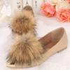 20-Piece DIY 15 cm Real Fur Pom-Poms for Knitted Hats, Keychains, Scarves and Shoes view 4