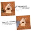 Supvox 2-Piece Wooden Bird Nesting Box Set view 4