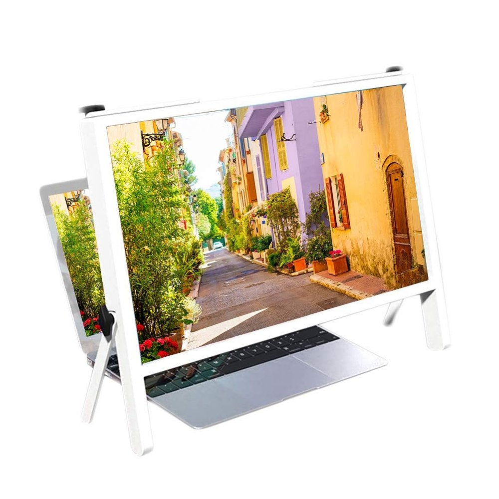 21-Inch Laptop and Phone Screen Magnifier, HD 3D Display Enlarger